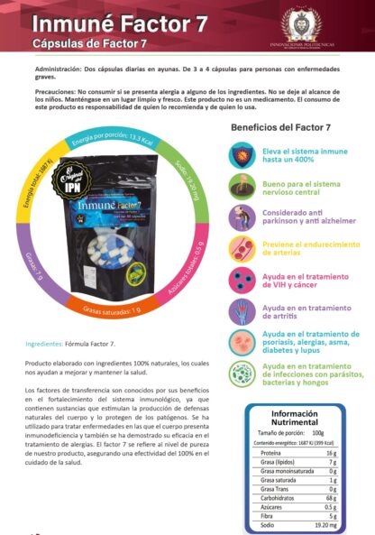 Inmuné Factor 7 - Imagen 2